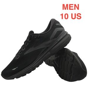 Brooks Ghost 15 Mens Size 10 Black Running Shoes Athletic Sneakers 1103931D020